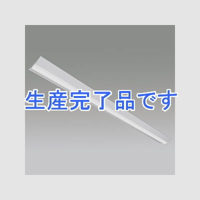 アイリスオーヤマ 【生産完了】一体型LEDベースライト 《LXラインルクス》 110形 直付逆富士型 幅230mmタイプ 調光タイプ 6400lmタイプ Hf86形×1灯定格出力型器具相当 昼白色  LX160F-64N-CL110WT-D