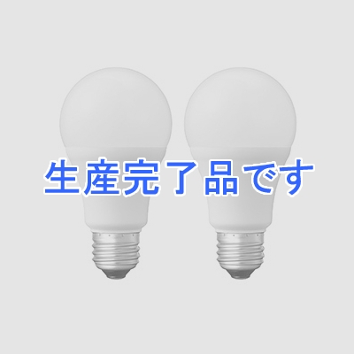 三菱ケミカルメディア 【生産完了】LED電球 一般電球形 100W相当 広配光タイプ 昼光色 口金E26 密閉器具対応 2個入  LDA14D-G/LCV3×2