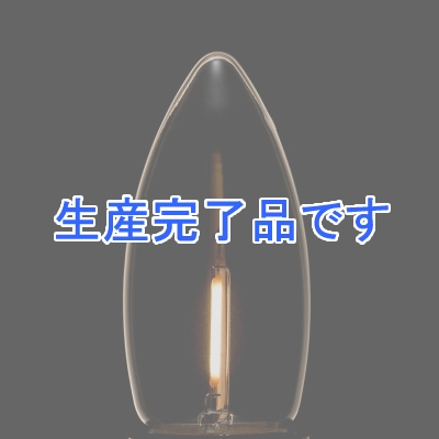 YAZAWA(ヤザワ) 【生産終了】LED電球 C36シャンデリア形 クリアタイプ 10W形相当 電球色 口金E26  LDC1LG36C