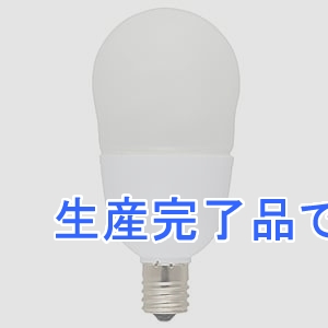 オーム電機(OHM) 【生産完了】電球形蛍光灯 《エコなボール》 A形 白熱電球40W形相当 電球色 E17口金  EFA10EL/8-E17