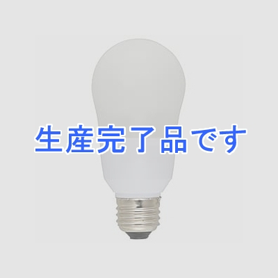 オーム電機(OHM) 【生産完了】電球形蛍光灯 《エコなボール》 A形 白熱電球60W形相当 昼光色 E26口金  EFA15ED/12N