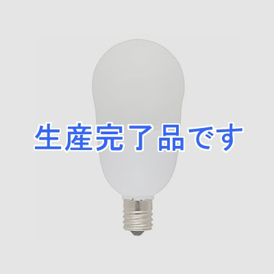 オーム電機(OHM) 【生産完了】電球形蛍光灯 《エコなボール》 A形 白熱電球60W形相当 昼光色 E17口金  EFA15ED/12-E17N