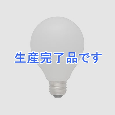 オーム電機(OHM) 電球形蛍光灯 《エコデンキュウ》 G形 ボール電球60W形相当 電球色 E26口金  EFG15EL/12