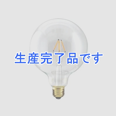 ビートソニック 【生産終了品】LED電球 《Siphon》 ボール125形 ショートフィラメントタイプ 27W相当 全光束230lm 暖系電球色 E26口金 調光器対応  LDF001-C