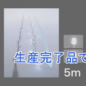 ジェフコム 【生産終了品】LEDストリングフォール 長さ5m 白・電球色  SJ-S05-05WL