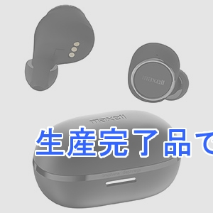 マクセル株式会社 完全ワイヤレスカナル型ヘッドホン Bluetooth??対応 ブラック  MXH-BTW2000BK