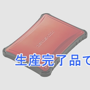 ELECOM(エレコム) 外付けポータブルSSD ZEROSHOCKモデル 500GB USB3.2Gen1対応 レッド  ESD-ZSA0500GRD