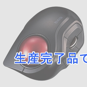 ELECOM ワイヤレス静音トラックボールマウス 《bitra》 人差し指操作タイプ Bluetooth??4.0方式 Sサイズ 5ボタン ケース付  M-MT2BRSBK