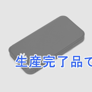 PGA 【生産完了】iPhone 13 mini用 ガラスフリップケース [ミッキーマウス/ブラック]  PG-DGF21J01MKY