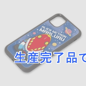 PGA 【生産完了】iPhone 11/XR用アクリルパネルケース [メトロン星人 マルゥル]  PG-UPT19B17MET