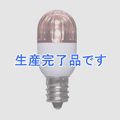 YAZAWA(ヤザワ) 【生産終了】ハイパワーLEDナツメ形0.6W 電球色 E12口金  LT201201L