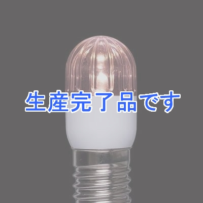 YAZAWA(ヤザワ) 【生産終了】ハイパワーLEDナツメ形0.6W 電球色 E17口金  LT201701L