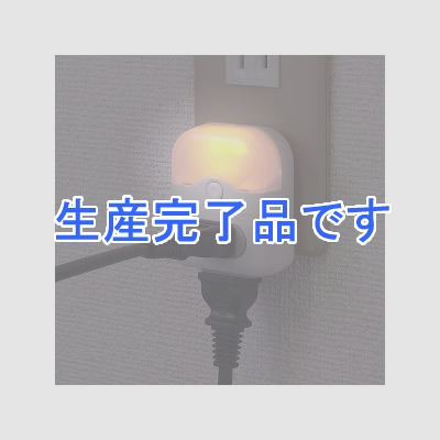 YAZAWA(ヤザワ) 【生産終了】2個口コンセント付LEDナイトライト  NL24AM