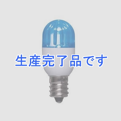 YAZAWA(ヤザワ) 【生産終了】ハイパワーLEDナツメ形0.6W 青色 E12口金 100本セット  LT201201BL-100SET