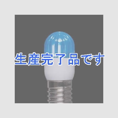 YAZAWA(ヤザワ) 【生産終了】ハイパワーLEDナツメ形0.6W 青色 E17口金 100本セット  LT201701BL-100SET