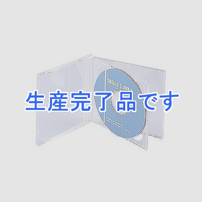 サンワサプライ DVD・CDプラケース(2枚収納・クリア・5枚セット)  FCD-22C