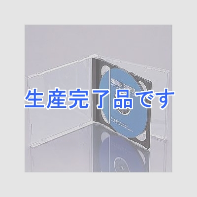 サンワサプライ DVD・CDプラケース(2枚収納・ブラック・2枚セット)  FCD-2CK