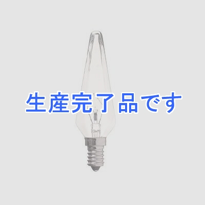 YAZAWA(ヤザワ) 【生産終了】■【在庫限り特価品!】クリスタルランプ E14 25W クリア  CR321425C