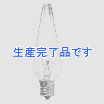 YAZAWA(ヤザワ) 【生産終了】■【在庫限り特価品!】クリスタルランプ E17 40W クリア  CR321740C