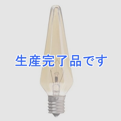 YAZAWA(ヤザワ) 【生産終了】クリスタルランプ E17 40W ゴールド  CR321740GD