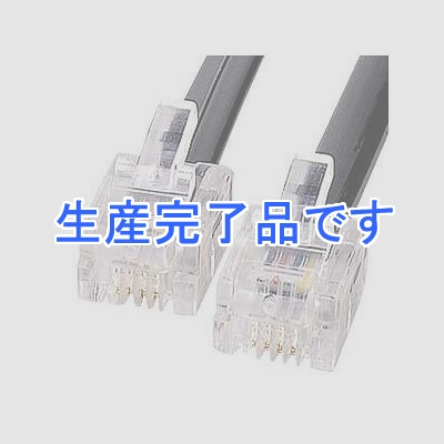 サンワサプライ モジュラーケーブル(黒・30m)  TEL-N1-30BK