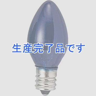 YAZAWA(ヤザワ) 【生産終了】ローソク球 E12 5W 青 2個パック  1CCL2PB