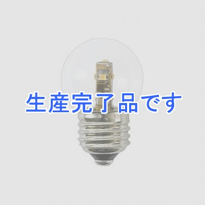 YAZAWA(ヤザワ) 【生産終了】G40形LEDランプ電球色 E17 クリア  LDG1LG40E17