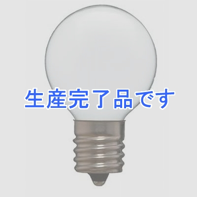 YAZAWA(ヤザワ) 【生産終了】G40形LEDランプ昼白色 E17 ホワイト  LDG1NG40E17W