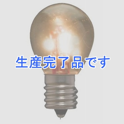 YAZAWA(ヤザワ) 【生産終了】S35形LEDランプ電球色E17クリア  LDA1LG35E17