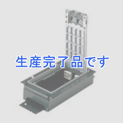 パナソニック インナーコンセント 低床用角2型 電力用 接地2Pコンセント 4コ口 アルミ製 15A 125V  NE32500