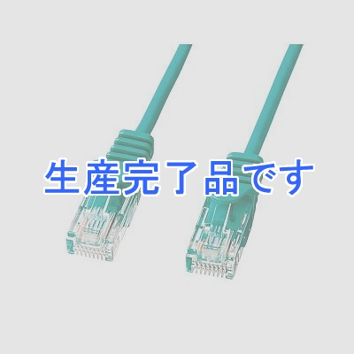 サンワサプライ カテゴリ5e単線LANケーブル(グリーン・10m) ×5本セット  LKB5TG-5SET