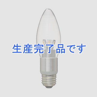 YAZAWA(ヤザワ) 【生産終了】LED電球 C32シャンデリア形 調光対応 電球色 E17  LDC4LG32E17D