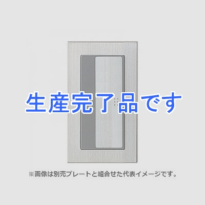 パナソニック 埋込トイレ換気スイッチ 電子式 換気扇消し遅れ機能付 2A 100V シルバーグレー  WTT5173S1