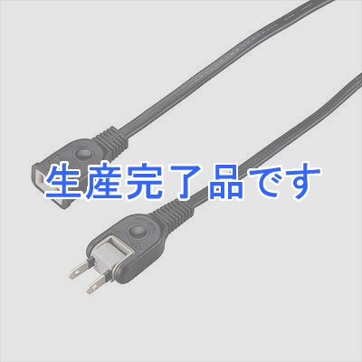 YAZAWA(ヤザワ) 【生産終了】耐トラ付延長コード1個口7mブラック  Y02107BK