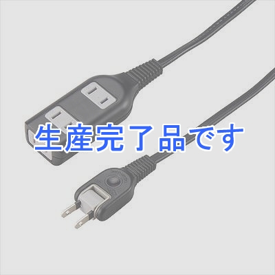 YAZAWA(ヤザワ) 【生産終了】耐トラ付タップ3個口7mブラック  Y02S307BK