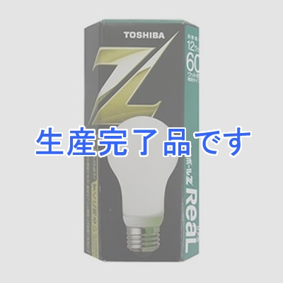 東芝 電球形蛍光ランプ A形 60Wタイプ 昼白色  EFA15EN12R