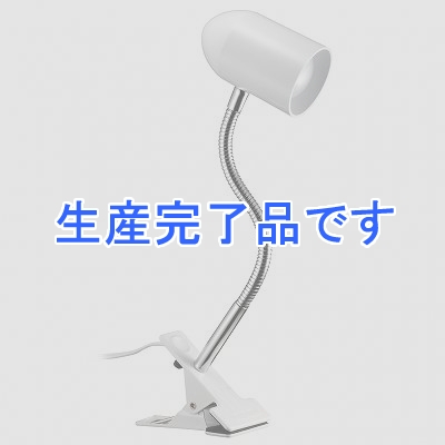 YAZAWA(ヤザワ) 【生産終了】6W電球色LEDフレキシブルクリップライト ホワイト  CFLE06L06WH