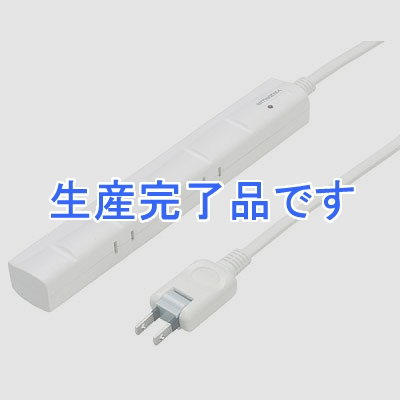 YAZAWA(ヤザワ) 【生産終了】3P対応スリムタップ 5個口 2m  Y02YJKP502WH