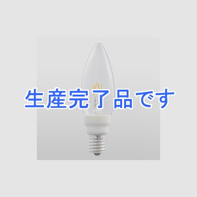 ウシオライティング ★LEDフィラメント電球 Let(シャンデリア形調光対応  E12口金仕様)  ULEF100V-1.8W27/C3E12T