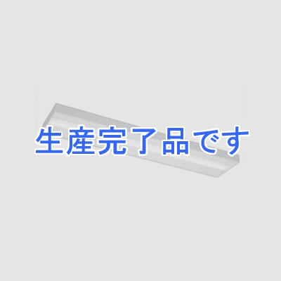 東芝 【お買い得品 2台セット】LEDベースライト《TENQOOシリーズ》 40タイプ 直付形 直付下面開放 ハイグレードタイプ 6900lmタイプ Hf32形×2灯用高出力形器具相当 昼白色 非調光タイプ  LEKT425691HN-LS9_2set