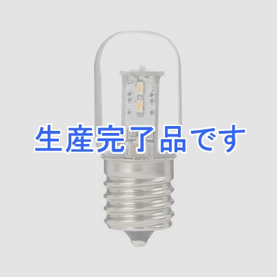 YAZAWA(ヤザワ) 【生産終了】ナツメ形LEDランプ昼白色E17クリア  LDT1NG20E17