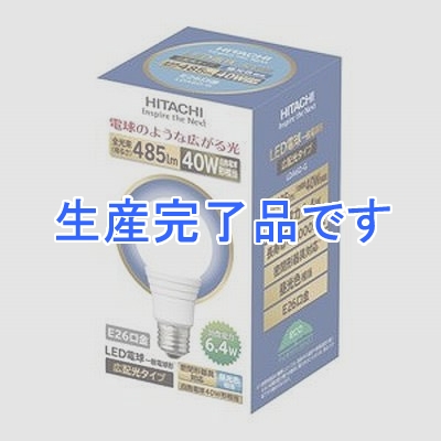 日立 一般電球形LED8.8W昼光色広配光  LDA6D-G