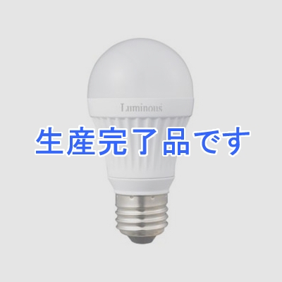 ルミナス 【生産終了】【ケース販売特価 6個セット】LED電球 一般電球型 直下重視タイプ 昼白色 40W形相当 全光束585lm E26口金  LDAS40N-H_set