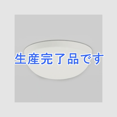 オーデリック LEDバスルームライト 白熱灯50W相当 防雨・防湿型 壁面・天井面・傾斜面取付兼用 電球色タイプ オフホワイト  OW269026LD