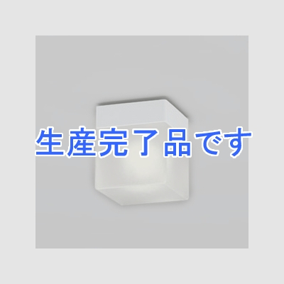 オーデリック LEDバスルームライト 白熱灯40W相当 防湿型 壁面・天井面・傾斜面取付兼用 電球色タイプ  OW009357LD