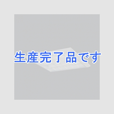 オーデリック LEDスクエアベースライト FHP32W×4灯相当 5351lm 温白色タイプ 3500K  XD266074P1