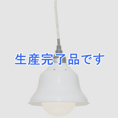 YAZAWA(ヤザワ) 【生産終了】【処分セール】ペンダントライト 電球形蛍光灯 G形 電球色 60W形 ホワイト  PDEG6015WH