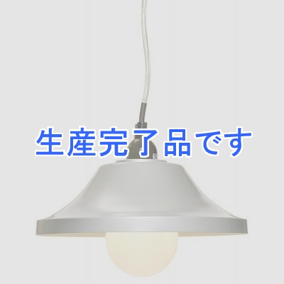 YAZAWA(ヤザワ) 【生産終了】【電球形蛍光灯 G形 電球色 60W形】ペンダントライト ホワイト  PDEG6019SV