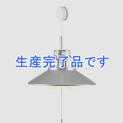 YAZAWA(ヤザワ) 【生産終了】【電球形蛍光灯 G形 電球色 100W形×2灯】ペンダントライト クローム【在庫限り!!】  PDEG100EL209CH