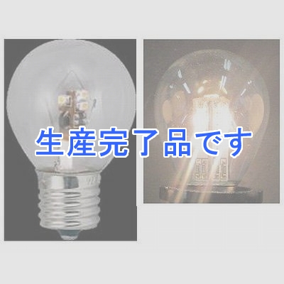 YAZAWA(ヤザワ) 【生産終了】ミニランプ形LEDランプ電球色E17クリア  LDA1LG35E172